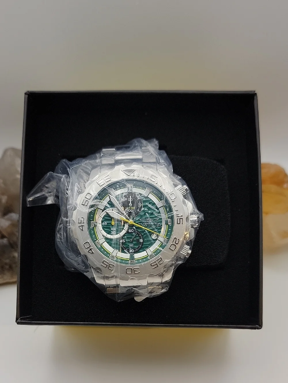NWT Invicta Pro Diver - Men's Watch with New I-SIZE Technology 54mm 50245 Green